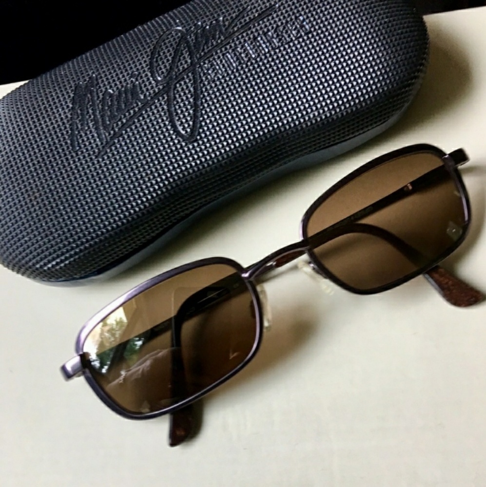 Very Rare Maui Jim Windjammer Sunglasses Mj-132-28
